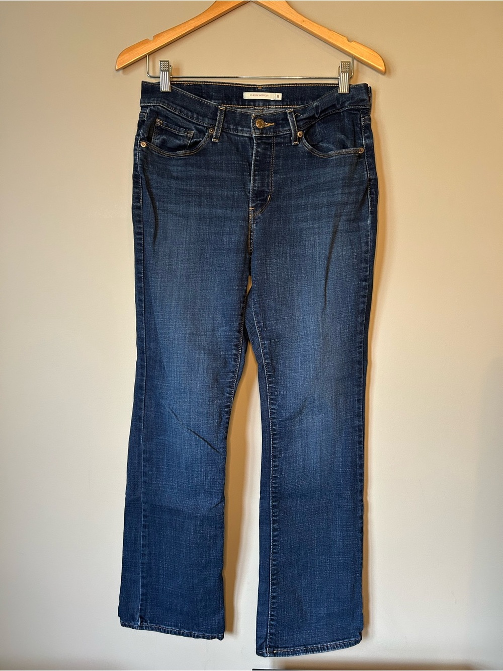 Levi's Dark Blue Bootcut Women's Jeans